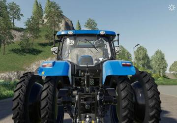 New Holland T7000 series version 1.0.0.0 for Farming Simulator 2019 (v1.4х)