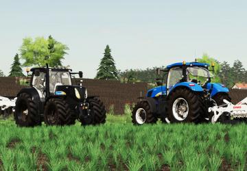 New Holland T7 AC Series version 1.3.0.0 for Farming Simulator 2019 (v1.7.1.0)