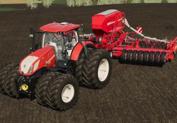 New Holland T7 version 1.0.0.0 for Farming Simulator 2019 (v1.5.х)