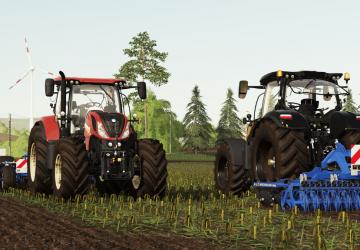 New Holland T7 LWB Stage V version 1.1.0.0 for Farming Simulator 2019