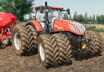 New Holland T7 Series version 1.0.0.0 for Farming Simulator 2019 (v1.5.х)