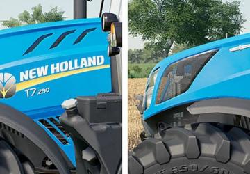 New Holland T7 Series version 1.0.0.0 for Farming Simulator 2019 (v1.5.х)