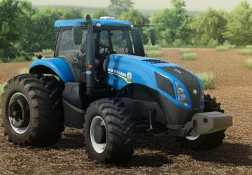 New Holland T8 Series South America version 1.0.0.0 for Farming Simulator 2019 (v1.7.x)