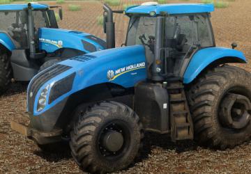 New Holland T8 Series South America version 1.0.0.0 for Farming Simulator 2019 (v1.7.x)