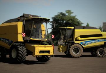New Holland TC5 Series version 1.0.1.0 for Farming Simulator 2019 (v1.7.x)