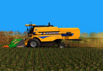 NEW HOLLAND TC 5070 AND VARIFEED 20FT version 1.0 for Farming Simulator 2019