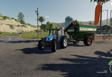 New Holland TL100A version 1.0.0.0 for Farming Simulator 2019 (v1.7.x)