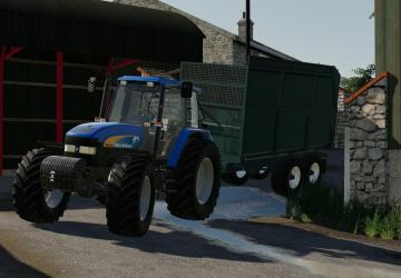 New Holland TM 7020 version 1.0 for Farming Simulator 2019 (v1.6.0.0)