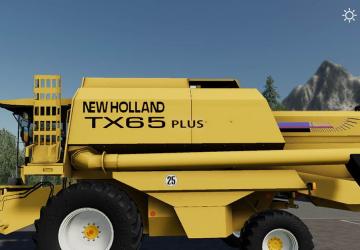 New Holland TX66 version 1.0.0.0 for Farming Simulator 2019 (v1.4х)
