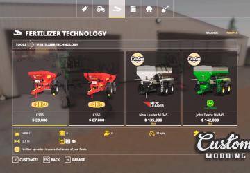 New Leader NL345/John Deere DN345 version 1.0.0.0 for Farming Simulator 2019 (v1.5.х)