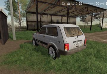 Niva 2121 & Urban version 1.1 for Farming Simulator 2019 (v1.5.1.0)