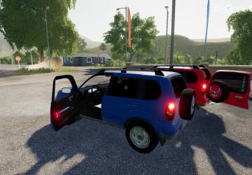 Chevrolet Niva version 2.0 for Farming Simulator 2019 (v1.5.1.0)