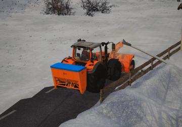NMC 320H Pro Snow Blower version 1.0.0.0 for Farming Simulator 2019 (v1.4х)
