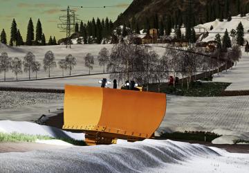 NMC Dozer Snowplow version 1.0.0.0 for Farming Simulator 2019 (v1.7.x)