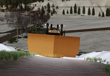NMC Dozer Snowplow version 1.0.0.0 for Farming Simulator 2019 (v1.7.x)