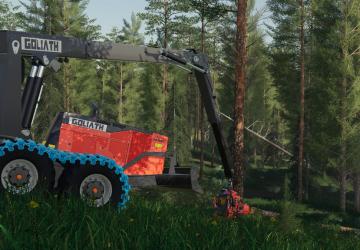 NMC Goliath Forest Machines version 1.0.0.0 for Farming Simulator 2019 (v1.6.0.0)