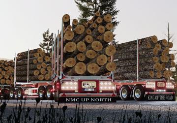 NMC Log Trailer Pack version 1.0.0.0 for Farming Simulator 2019 (v1.5.x)