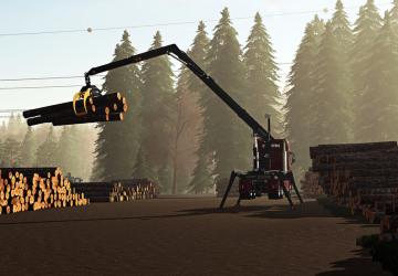 NMC Timber Loader version 1.0.1.0 for Farming Simulator 2019 (v1.6.x)