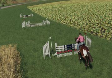 OBSTACLES HORSE SPORT version 1.0 for Farming Simulator 2019 (v1.3.0.1)