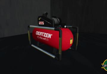 OERTZEN 375 Professional Cleaner version 1.0.0.0 for Farming Simulator 2019 (v1.4х)