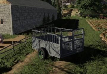 Old Cattle Trailer version 1.0.0.0 for Farming Simulator 2019