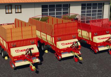 Old Forage Wagons Tandem version 1.0.0.0 for Farming Simulator 2019 (v1.4)