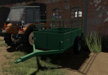 Old Lizard Car Trailer version 1.7.0.0 for Farming Simulator 2019 (v1.7x)