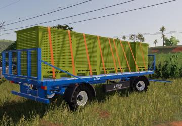 Olive Pallet Box version 0.5 for Farming Simulator 2019 (v1.5.1.0)