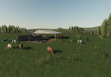 Open Cow Pasture version 1.0.1.1 for Farming Simulator 2019 (v1.6.0.0)