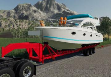 Oversize Boat Trailer version 1.0.0.0 for Farming Simulator 2019 (v1.4х)