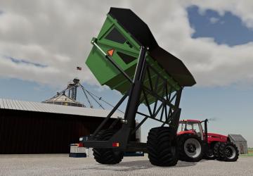 Oxbo High Tip Dump Cart version 2.0 for Farming Simulator 2019 (v1.5.1.0)
