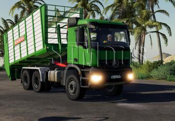 Pack Mercedes-Benz Arocs 6x4 version 1.0.0.0 for Farming Simulator 2019 (v1.6.0.0)