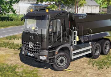 Pack Mercedes-Benz Arocs 6x4 version 1.0.0.0 for Farming Simulator 2019 (v1.6.0.0)