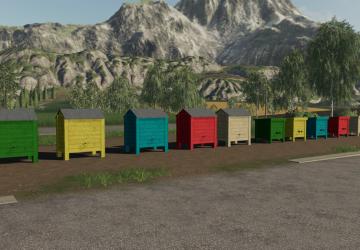 Pack Of Beehives version 1.0.0.0 for Farming Simulator 2019