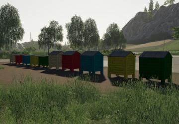 Pack Of Beehives version 1.0.0.0 for Farming Simulator 2019
