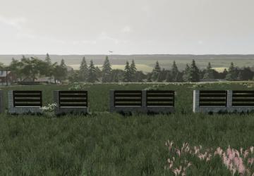 Pack Of Modern Fence version 1.0.0.0 for Farming Simulator 2019