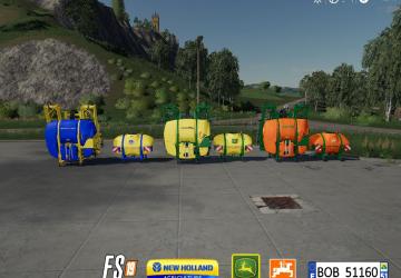 Pack Special Sprayer By Bob51160 version 2.0 for Farming Simulator 2019 (v1.5.1.0)