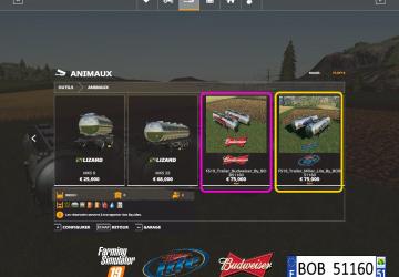 PACK TRAILER BEER US version 1.0.0.8 for Farming Simulator 2019