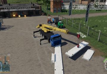 Concrete Slab Pack (Precast Concrete Slabs) v1.0 for Farming Simulator 2019 (v1.7x)