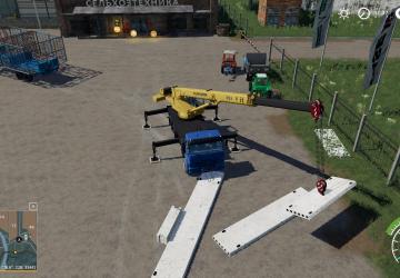 Concrete Slab Pack (Precast Concrete Slabs) v1.0 for Farming Simulator 2019 (v1.7x)
