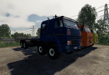 KamAZ-65228 Pack version 1.1 for Farming Simulator 2019 (v1.4.x)