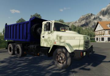 KrAZ-65055 Pack version 09.03.20 for Farming Simulator 2019 (v1.5.x)