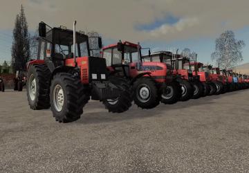 MTZ Tractor Pack version 1.0 for Farming Simulator 2019 (v1.7.1.0)