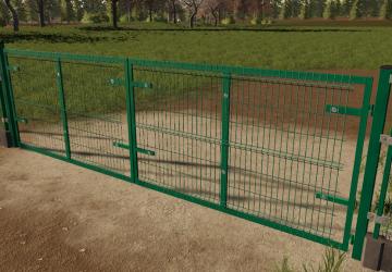 Panel Fence And Gate version 1.0.0.5 for Farming Simulator 2019