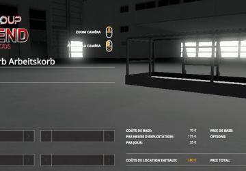 Panier Nacelle Telescopique version 2.0 for Farming Simulator 2019 (v1.3.х)