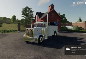 Peterbilt 389 Service Truck version 1.1 for Farming Simulator 2019 (v1.4)