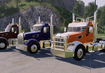 Peterbilt 567 version 1.0.0.2 for Farming Simulator 2019 (v1.6.x)