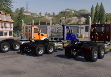 Peterbilt 567 version 1.0.0.2 for Farming Simulator 2019 (v1.6.x)