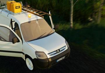 Peugeot Partner 2003 - TP | Paysagiste | Exotic v1.0.0.0 for Farming Simulator 2019