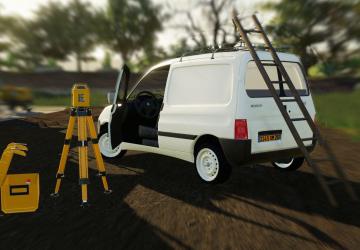 Peugeot Partner 2003 - TP | Paysagiste | Exotic v1.0.0.0 for Farming Simulator 2019